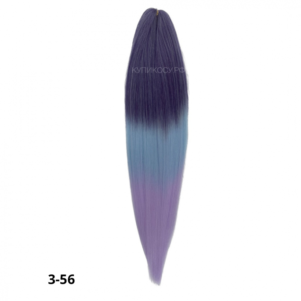 Канекалон Cocktail 3-56 (Purple/Mint/Lavander)