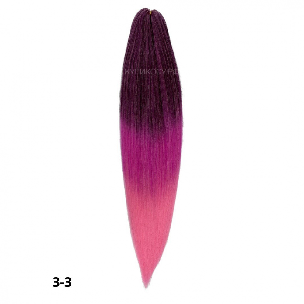 Канекалон Cocktail 3-3 (1B/Hot plum/Pink)