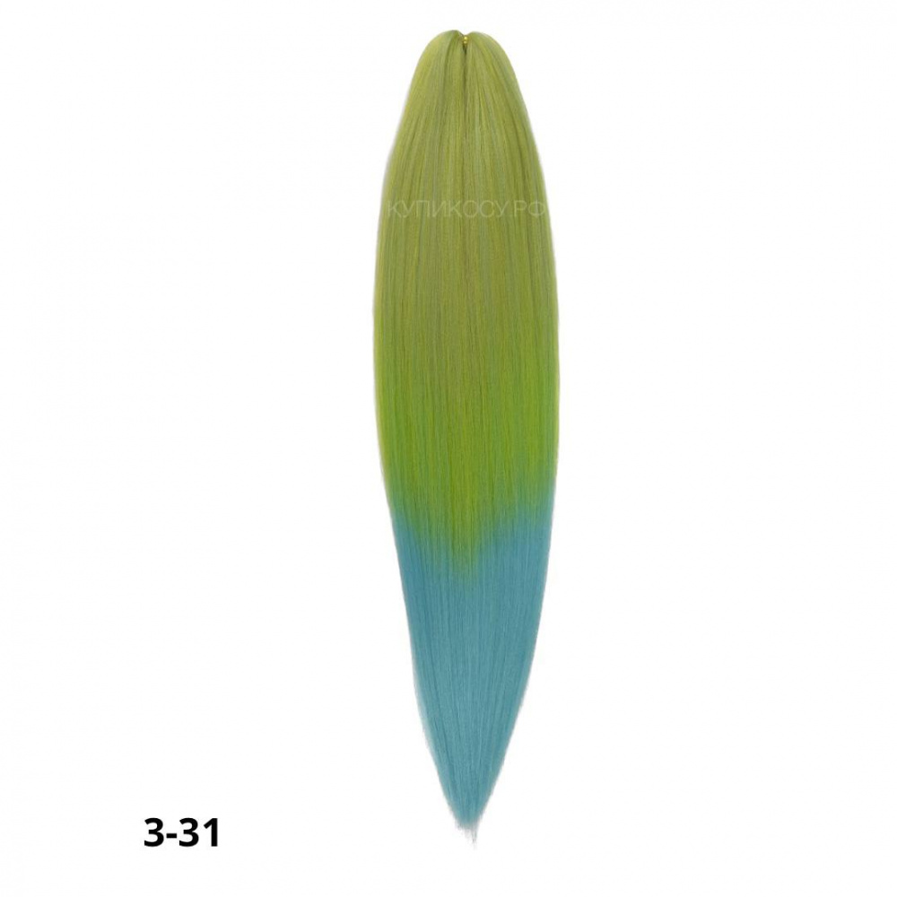 Канекалон Cocktail 3-31 (613/Yellow/Mint)