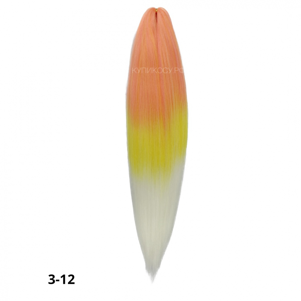 Канекалон Cocktail 3-12 (Pink/Yellow/White)
